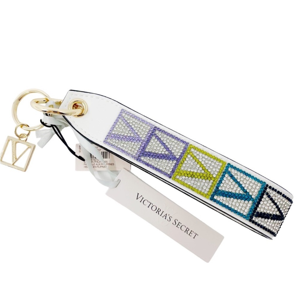 Victoria's Secret Multicolor bling Keychain